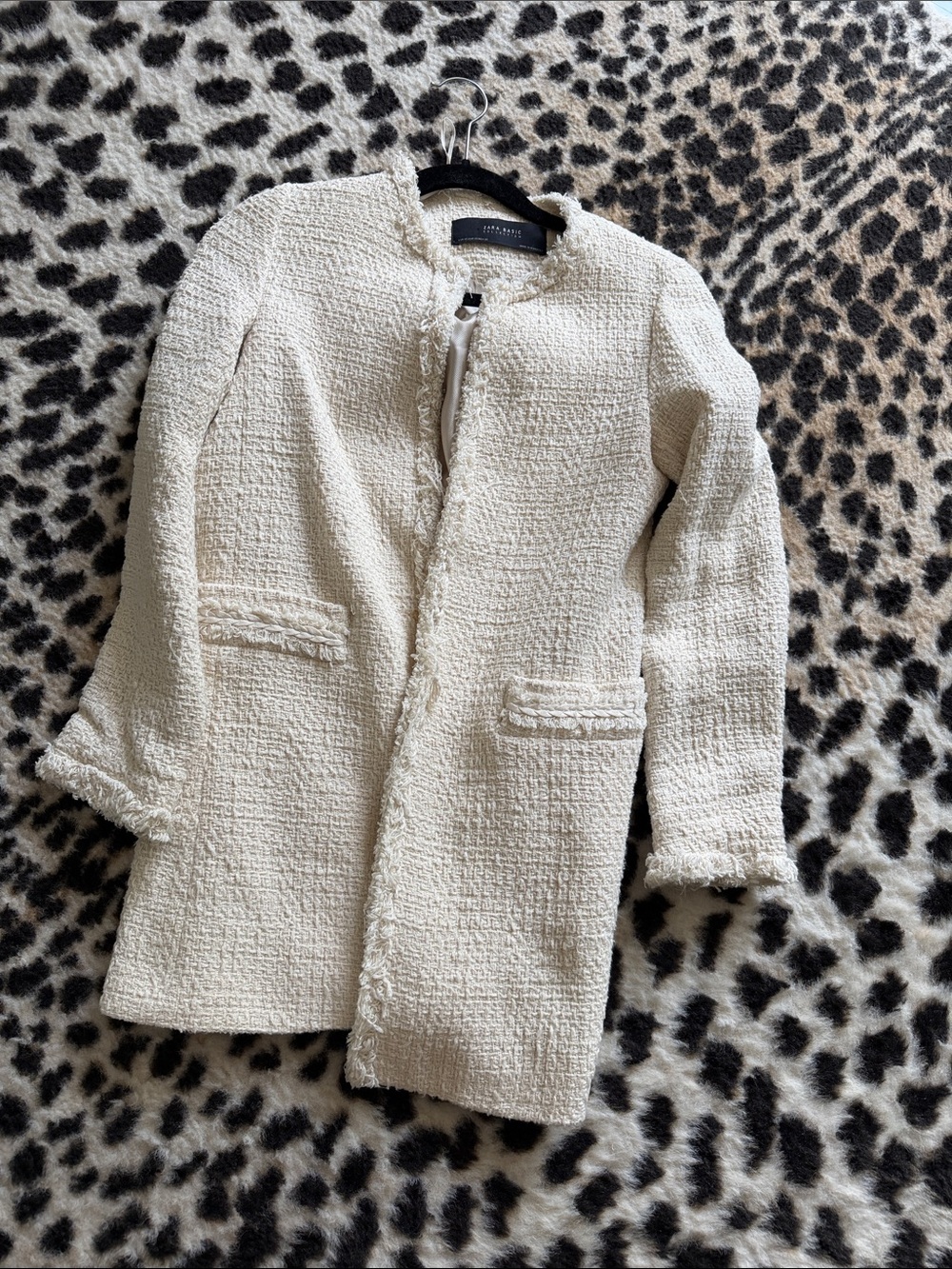 Zara Tweed like blazer